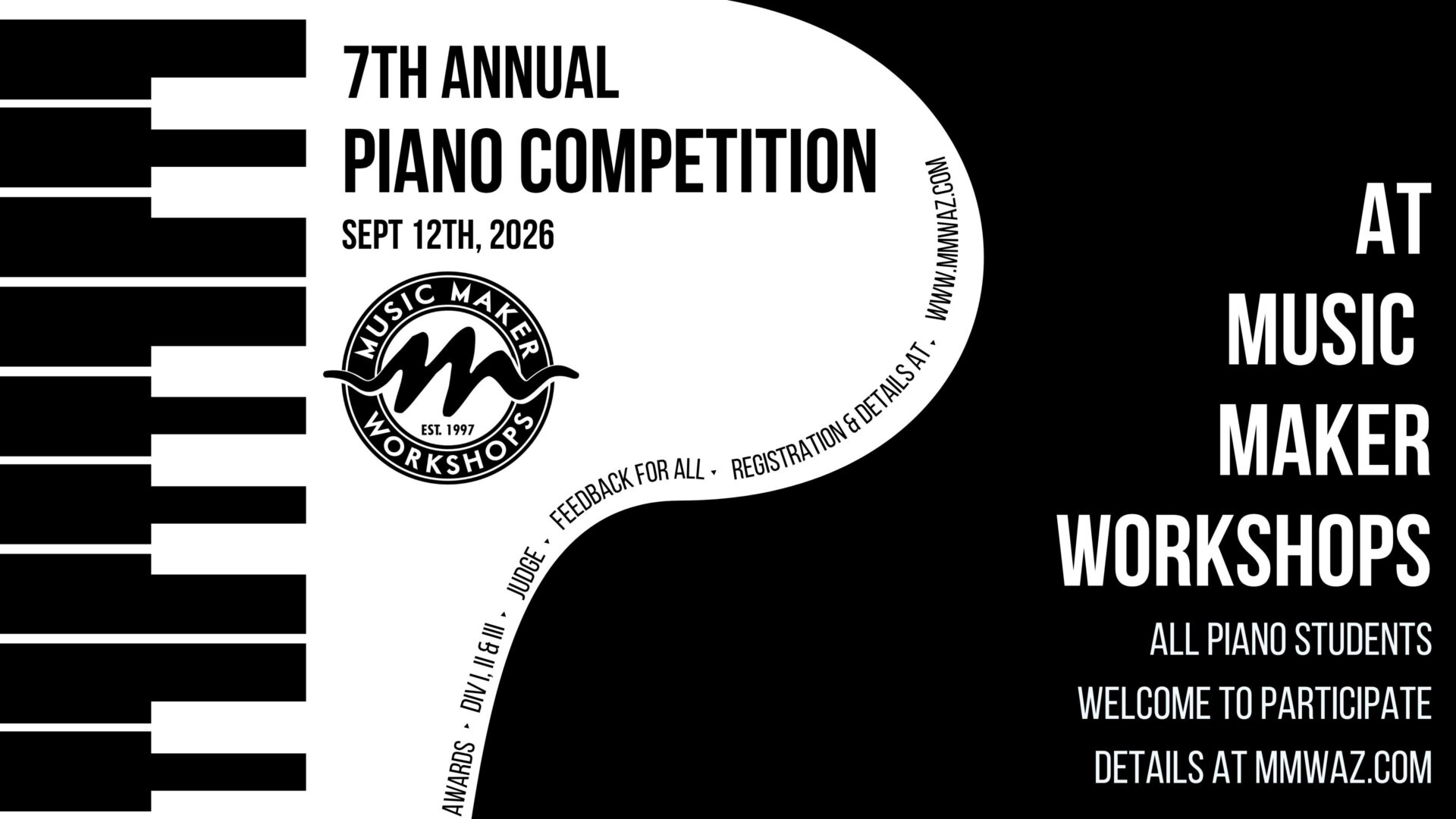 Slideshow Graphic for Piano Competition 2024